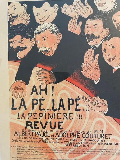 Vallotton French Poster by Les Maîtres de l’Affiche Ah la Pé la Pé la Pépinierè — additional view 4