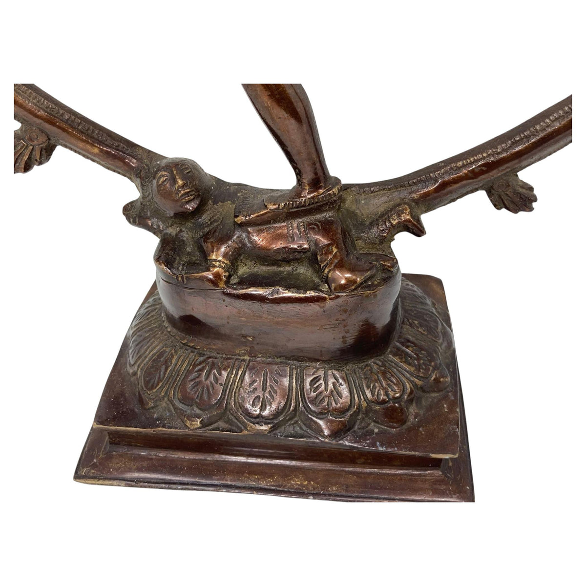 Asian Dancing Hindu Bronze Copper Shiva Nataraja Circa 1950 — additional view 15
