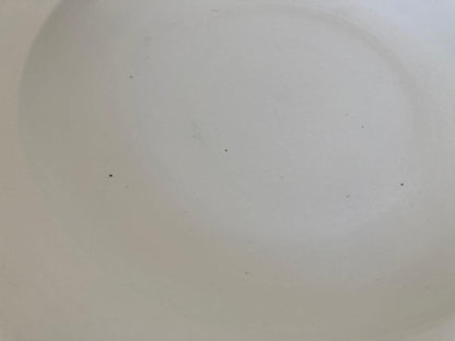 Chinese Asian White Ceramic Platter Bowl Scalloped Rim Huge Heavy 18.25 in. D. — additional view 6