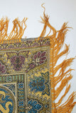 Antique Large Moorish Silk Textile Granada Spain Islamic Art