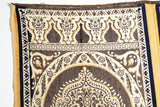 Antique Moroccan Moorish Silk Textile Tapestry Wall Hanging Hiti 19th C.