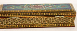 Micro Mosaic Moorish Inlaid Jewelry Pen Box