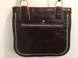 Collectible Vintage Hand-tooled Leather African Berber Tribal Moroccan Bag 1960's
