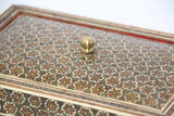 Moorish Decorative Sadeli Micro Mosaic Inlaid Jewelry Box