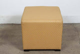 Cube Upholstered Stool Moroccan Ottoman Poufs