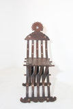 19th Century Moorish Egyptian Pearl Inlaid Folding Chair