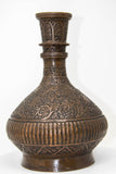 Antique Tinned Copper Indo-Persian Islamic Vase 19th Century