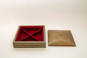 1950s Anglo Indian Style Micro Mosaic Inlaid Jewelry Box