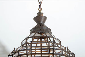 Moroccan Clear Glass Lantern Moorish Granada Spanish Style
