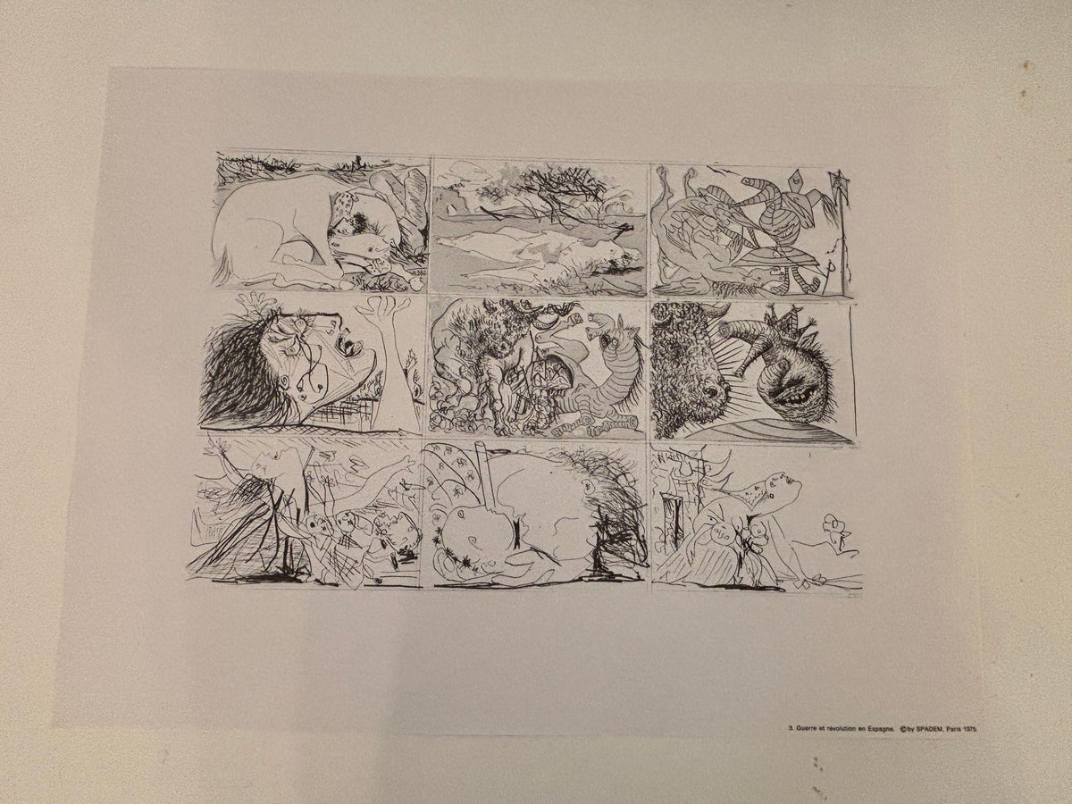 Guerre et Révolution en Espagne 1936-1939 Portfolio after Pablo Picasso 1975 — additional view 6