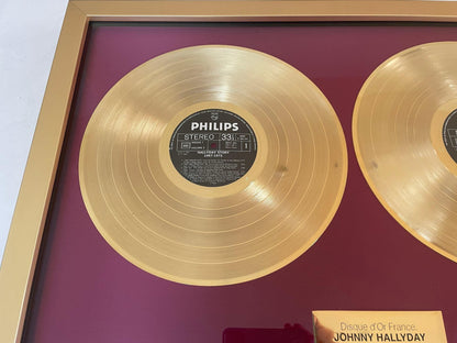 Official Gold Record Award France Johnny Halliday Story 1967-1973 Vol.2 — additional view 6
