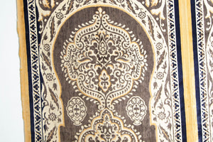 Antique Moroccan Moorish Silk Textile Tapestry Wall Hanging Hiti 19th C.