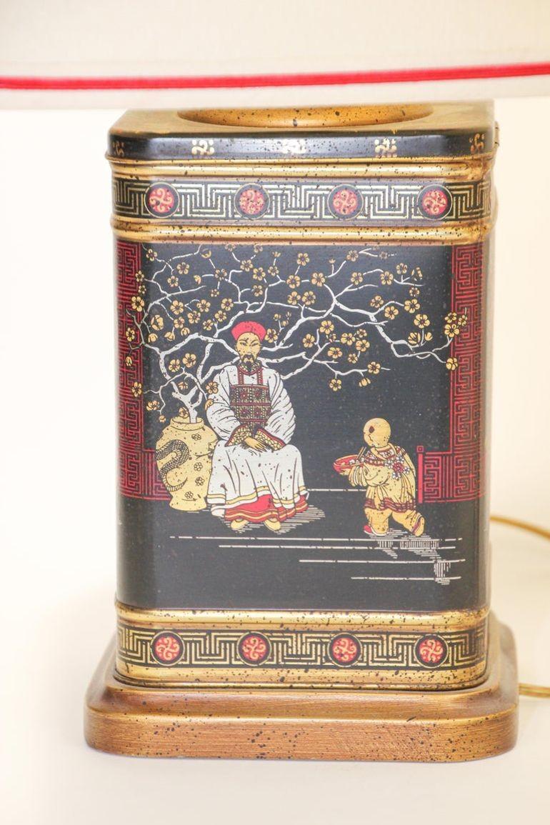 Frederick Cooper Chinoiserie Table Lamps Vintage Circa 1950’s — United States