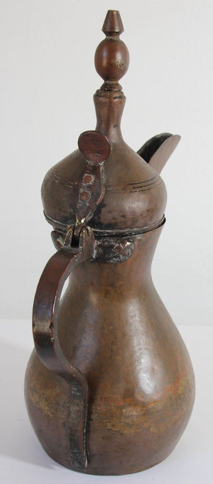 Antique Dallah Arabic Middle Eastern Coffee Pot