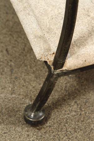 Asian Architectural Temple Stone Panel from India Made into a Coffee Table