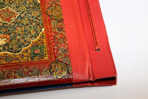 Hand Painted Middle Eastern Moorish Style Photo Album, 19th Century
