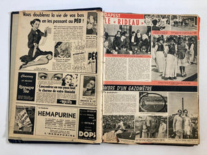 Le Soir Illustre Mai 1949 to Le Soir Illustre August 1949 French Magazines Paris France
