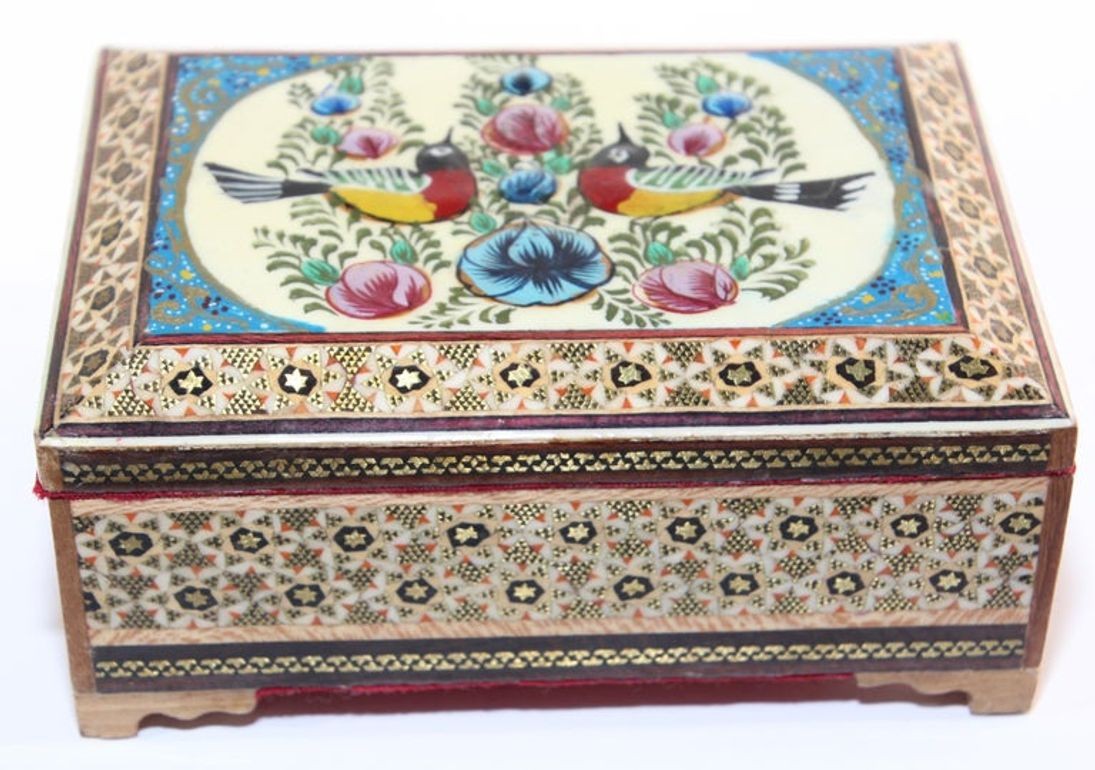 Mosaic Middle Eastern Moorish Trinket Box