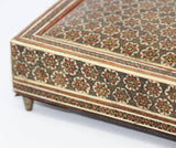 Moorish Decorative Sadeli Micro Mosaic Inlaid Jewelry Box