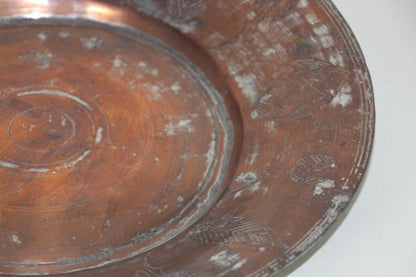 Antique Turkish Ottoman Metal Tinned Copper Vessel Islamic Moorish Style