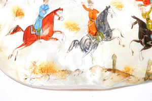 Middle Eastern Miniature Painting on Shell