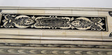 Moorish Islamic Mughal Raj Decorative Vizagapatam Carved Bone Jewelry Box India