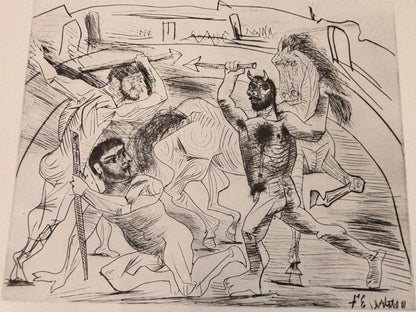 Guerre et Révolution en Espagne 1936-1939 Portfolio after Pablo Picasso 1975 — additional view 7