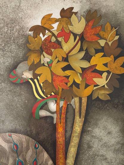 Graciela Rodo Boulanger Peacock For Sophie Signed and Numbered Lithograph 1979 — additional view 9