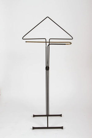 Vintage Folding Valet Metal Stand by Fratelli Reguitti the 1950s