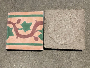 Moroccan Encaustic Cement Vintage Tile Sample