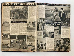 Le Soir Illustre Mai 1949 to Le Soir Illustre August 1949 French Magazines Paris France