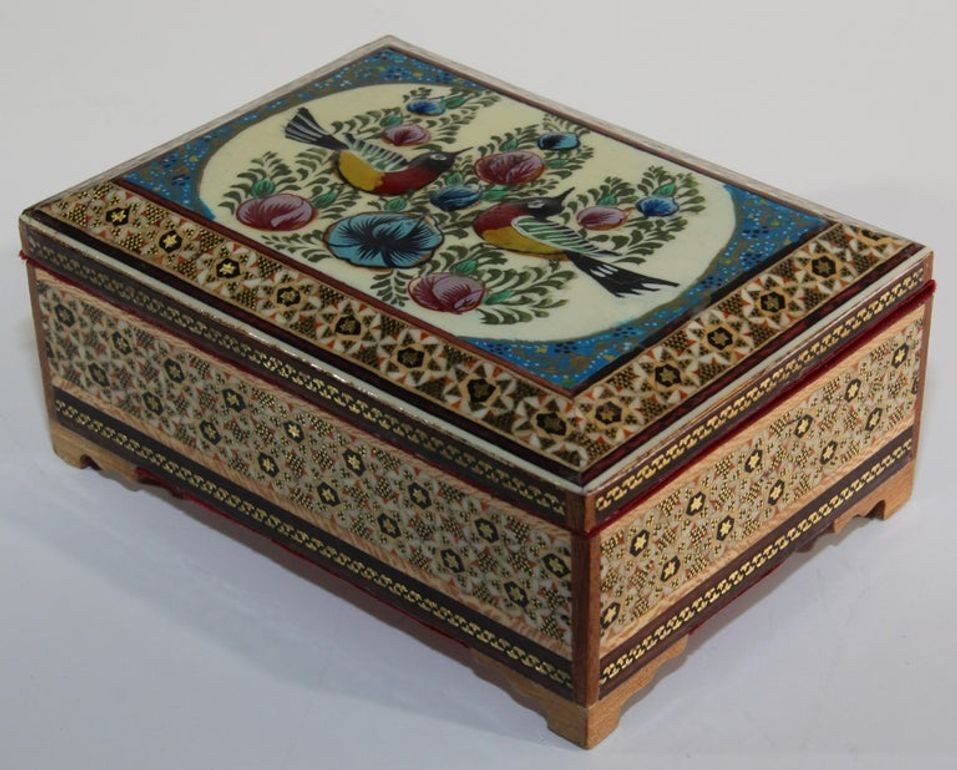 Mosaic Middle Eastern Moorish Trinket Box
