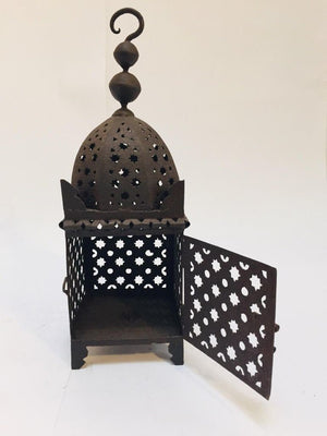 Moroccan Hurricane Moorish Metal Candle Lantern