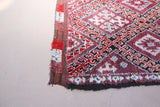 1960s Moroccan Berber Rug Pink Vintage Rehmana Marrakech Carpet