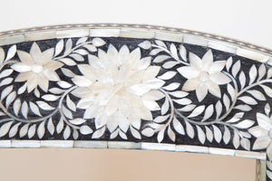 Anglo-Indian Mughal Mother of Pearl Inlaid Side Chair with Ram's Head 1 of 4