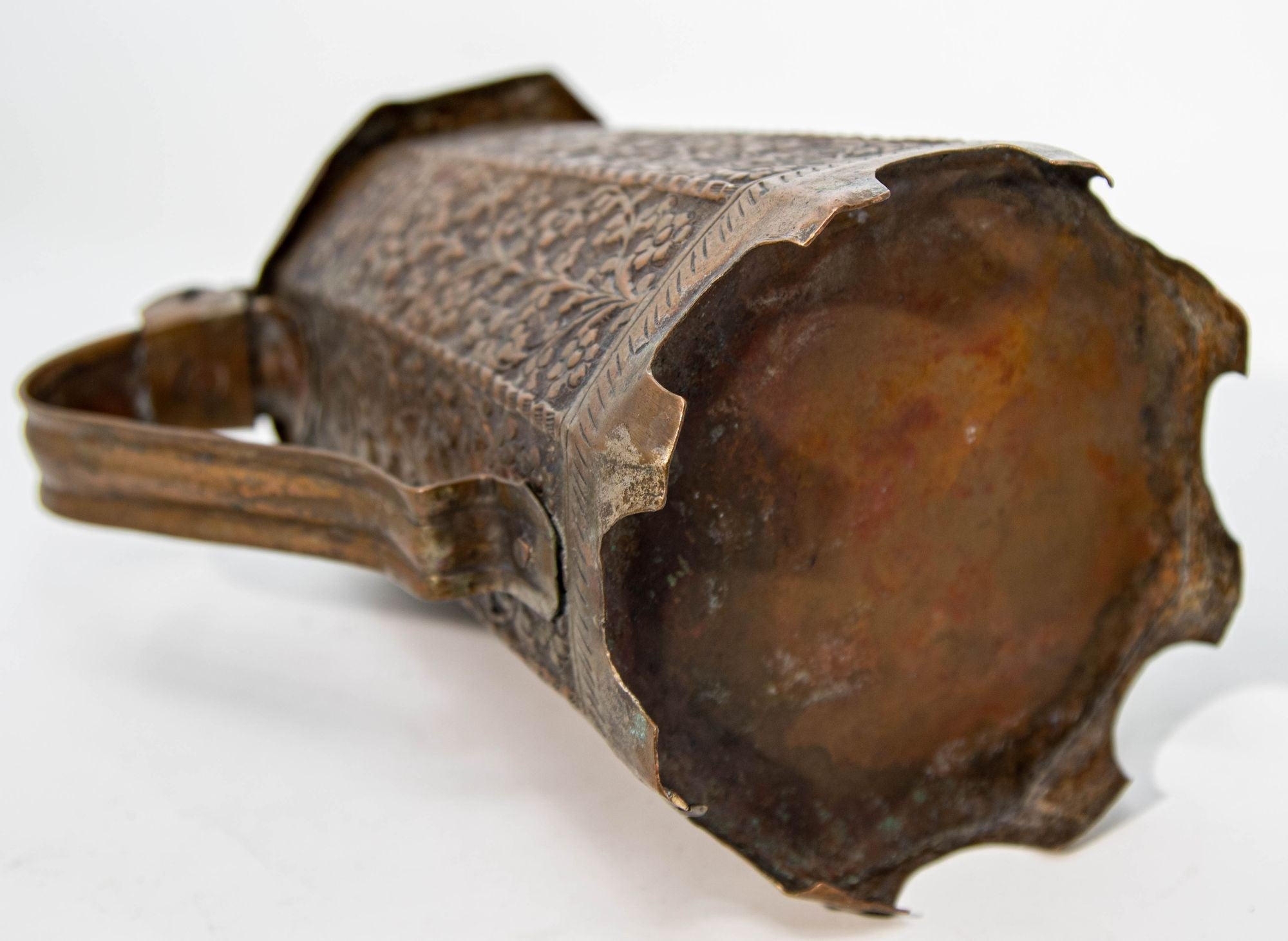 Antique Indo-Persian Copper TeaPot 19th Century