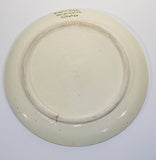 Kutahya Hand Painted Islamic Turkish Decorative Plate 1950's