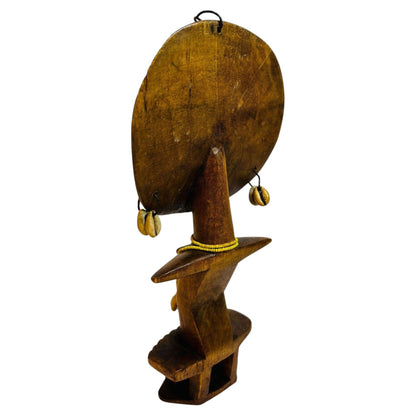 Ashanti Akua’ba Fertility Figure with Cowrie Shells, Ghana, circa 1930 — additional view 10