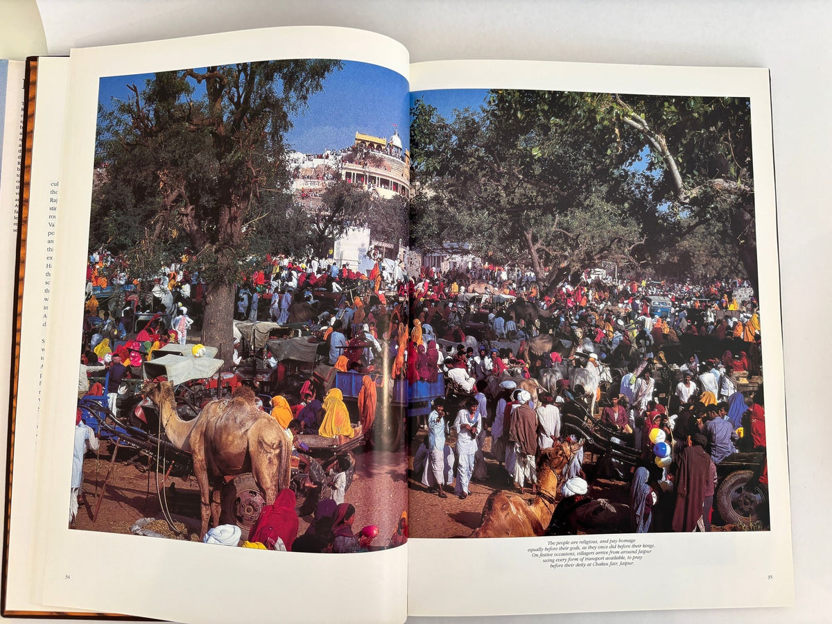 Rajasthan Large Hardcover Book by Dharmendra Kanwar 1997