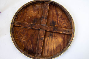 Moorish Islamic Brass Tray Table Spain 1920s