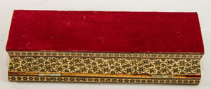 Micro Mosaic Moorish Inlaid Jewelry Pen Box