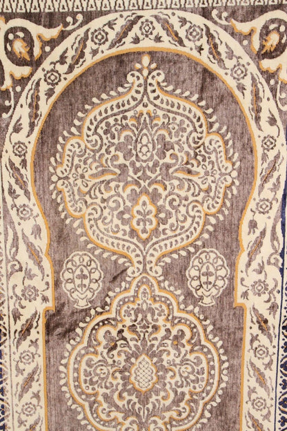 Antique Moroccan Moorish Silk Textile Tapestry Wall Hanging Hiti 19th C.
