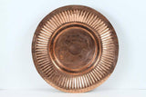 Hanging Round Copper Asian Metal Bowl