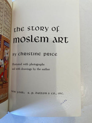 Story of Moslem Art Price, Christine Book, 1964