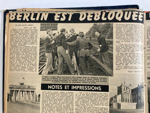 Le Soir Illustre Mai 1949 to Le Soir Illustre August 1949 French Magazines Paris France