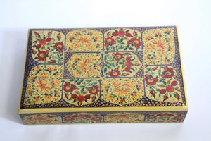 Hand Painted Rajasthani Lacquer Decorative Box