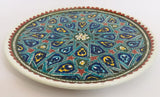 Hand Painted Ceramic Decorative Moorish Plate 1950s