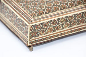 Moorish Decorative Sadeli Micro Mosaic Inlaid Jewelry Box