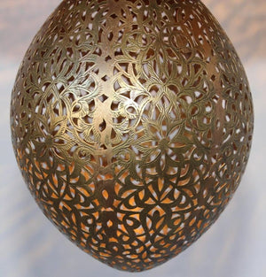 Moroccan Moorish Alhambra Brass Chandelier