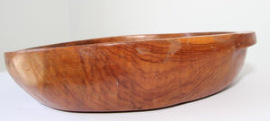 Large Vintage Hand Hewn Organic Teak Bowl